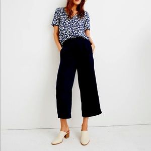 BRAND NEW Madewell Tall Huston Pull-On Cropped Pants